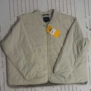 Carhartt Light Tan Quilted Jacket